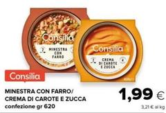 Consilia - Minestra Con Farro/ Crema Di Carote E Zucca