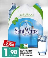 Sant'anna - Acqua Naturale