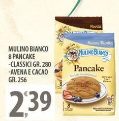Nestlè - Mulino Bianco 8 Pancake Classici Avena E Cacao