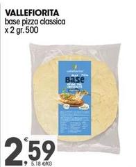 Vallefiorita -  Base Pizza Classica