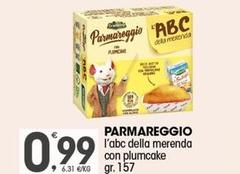 Parmareggio - L'Abc Della Merenda Con Plumcake