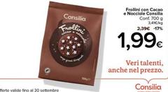 Consilia - Frollini Con Cacao E Nocciole