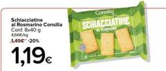 Consilia - Schiacciatine Al Rosmarino