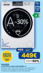 Haier - Lavatrice HW110-BP149A-S