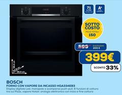 Bosch - Forno Con Vapore Da Incasso HQA334Eb3