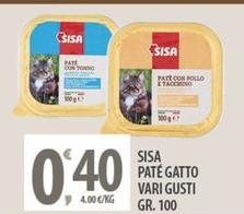 Sisa - Pate Gatto