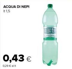 Acqua di nepi - Acqua