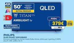 Philips - Qled Smart 50pus8400