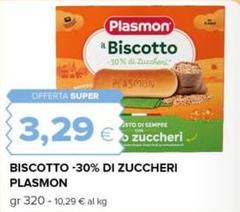 Plasmon - Biscotto -30% Di Zuccheri