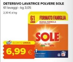 Sole - Detersivo Lavatrice Polvere