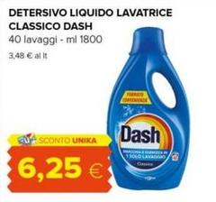 Dash - Detersivo Liquido Lavatrice Classico