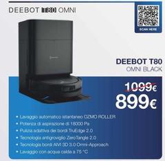 Ecovacs - Deebot T80 Omni Black