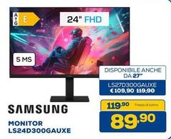 Samsung - Monitor Ls24d300gauxe