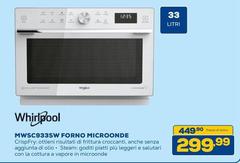 Whirlpool - MWSC9335W Forno Microonde