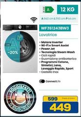 Samsung - Lavatrice WF3S12436W3
