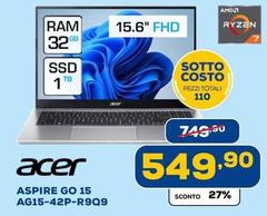 Acer - Aspire Go 15 AGR15-42P-R9Q9
