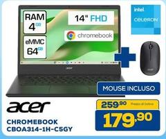Acer - Chromebook Cboa314-1h-c5gy