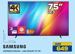 Samsung - Ue75du7170uxz-led Smart Tv 75
