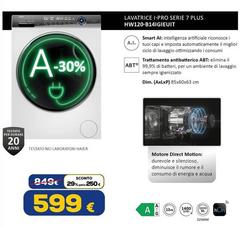 Hoover - Lavatrice Ipro Serie 7 Plus HW20-B441GIEUUTI