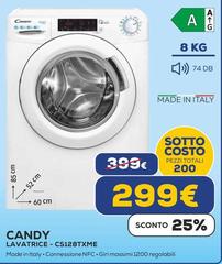 Candy - Lavatrice CS128TXME