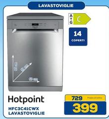 Hotpoint - HFC3C41CWX Lavastoviglie