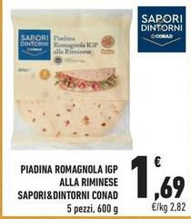 Conad - Piadina Romagnola IGP Alla Riminese Sapori&Dintorni