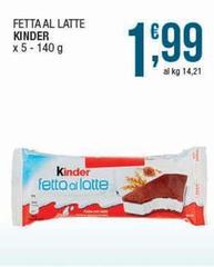Kinder - Fetta Al Latte