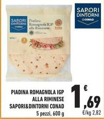 Conad - Piadina Romagnola IGP Alla Riminese Sapori&Dintorni