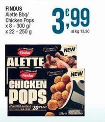 Findus -  Alette Bbq/Chicken Pops