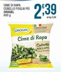 Orogel - Cime Di Rapa Cubello Foglia Più