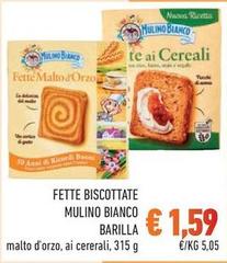 Barilla - Mulino Bianco Fette Biscottate 