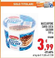 Galbani - Mascarpone Santa Lucia