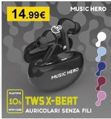 Hero - Tws X-bert Auricolari Senza Fili