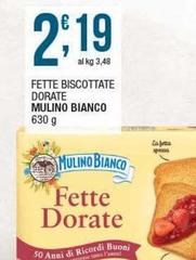 Mulino Bianco - Fette Biscottate Dorate