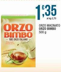 Orzo bimbo - Orzo Macinato
