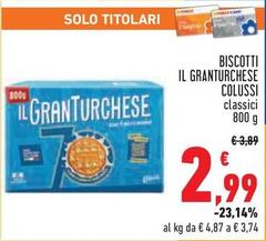 Colussi - Biscotti Il Granturchese