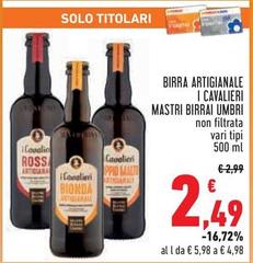 Mastri birrai umbri - Birra Artigianale