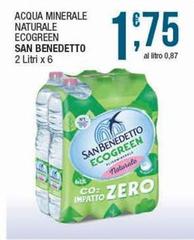San Benedetto - Acqua Minerale Naturale Ecogreen