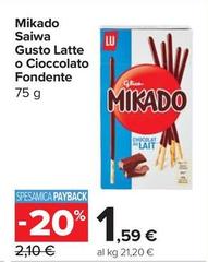 Mikado -  Saiwa Gusto Latte O Cioccolato Fondente
