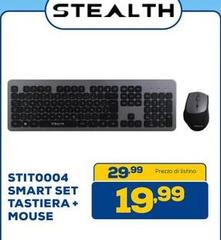 Stealth - Stit0004 Smart Set Tastiera + Mouse
