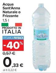 Sant'anna - Acqua Naturale O Frizzante