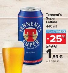 Tennent's - Super Lattina