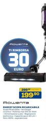 Rowenta - RH2037 Scopa Ricaricabile