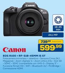 Canon - EOS R100 + RF-S18-45MM IS ST