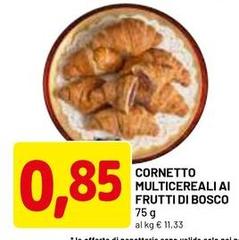 Bosco - Cornetto Multicereali Ai Frutti Di