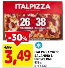 Italpizza -  26x38 Salamino & Provolone