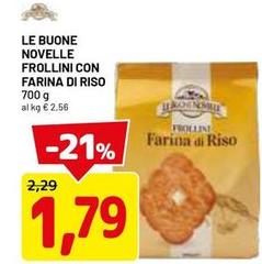 Buone novelle - Frollini Con Farina Di Riso