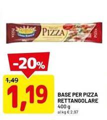 Pizza Rettangolare