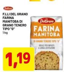 Del grano - Farina Manitoba Di Grano Tenero Tipo 