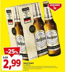 Warsteiner - 4x330ml